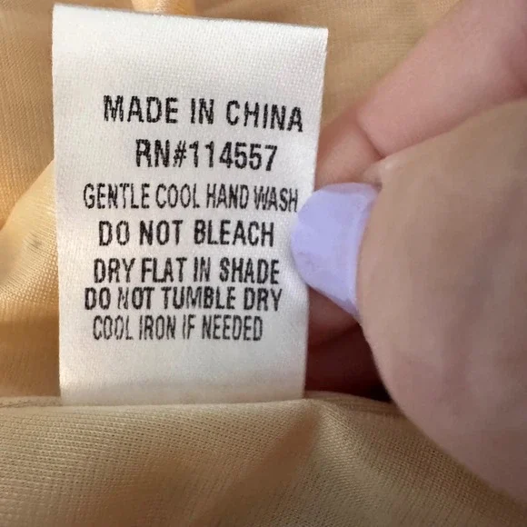 THML NWT Metallic Silver Pleated Midi Skirt Womens Size M Holiday Party Lined - Picture 5 of 8